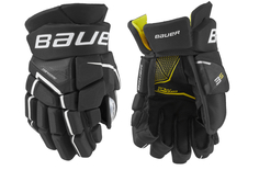 Хоккейные перчатки BAUER Supreme 3S S21 JR подростковые(10 / черно-белый/10) Бауэр