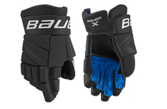 Хоккейные перчатки BAUER X S21 SR взрослые(14 / черно-белый/14) Бауэр