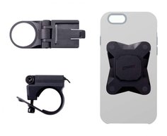 BSM-41 Держатель для телефона BBB Warden universal adhesive backplate(черный)