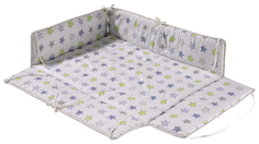 Бампер для манежа Geuther Ameli 2260LB цвет белый; голубой