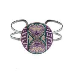 Браслет из бижутерного сплава/бронзы с эмалью Clara Bijoux C74817 V