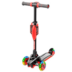 Самокат Small Rider Premium Pro 3 Красный MEGA032, свет, звук