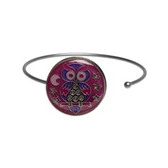 Браслет из бижутерного сплава/бронзы с эмалью Clara Bijoux C77382 V