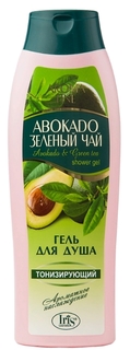 Гель для душа Iris Aroma Line Авокадо и зеленый чай