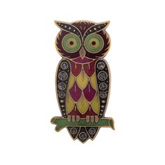 Брошь из бижутерного сплава с эмалью Clara Bijoux F25013-43 M