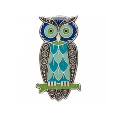 Брошь из бижутерного сплава с эмалью Clara Bijoux F25017-47 G