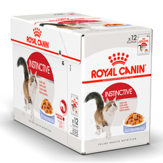 Влажный корм для кошек ROYAL CANIN Instinctive, мясо, 12шт по 85г