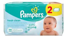 Детские влажные салфетки Pampers, 128 шт.