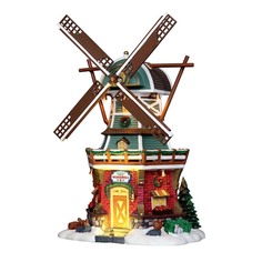 Lemax Композиция Ветряная мельница, 30*22 см, движение, подсветка 25384