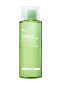Двухфазная Вода для снятия макияжа Dr.G GREEN DEEP LIP&EYE REMOVER 120 мл