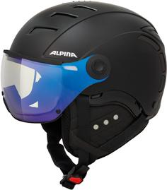 Горнолыжный шлем Alpina Jump 2.0 Vm 2021, black matt, L/XL
