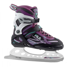 Коньки прогулочные FILA Primo Ice Lady BLK/WHT/VIOLET(38,5)