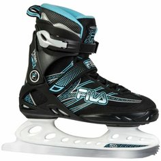 Коньки прогулочные FILA Primo Ice Lady BLK/light blue(37)