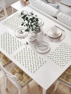 Сервировочные салфетки JoyArty "Поле кактусов" (32х46 см, 4 шт.)