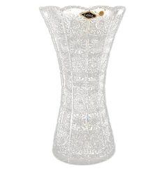 Ваза для цветов 20,5 см Aurum Crystal "Хрусталь резной" / 033435