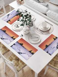 Сервировочные салфетки JoyArty "Морская туманность" (32х46 см, 4 шт.)