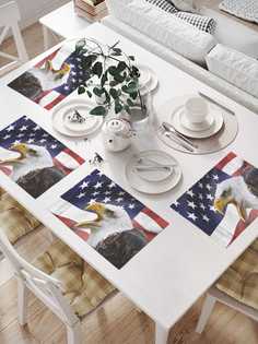 Сервировочные салфетки JoyArty "Опасный орел" (32х46 см, 4 шт.)