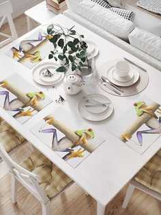 Сервировочные салфетки JoyArty "Лягушка на ветке" (32х46 см, 4 шт.)