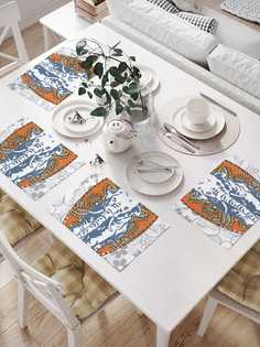 Сервировочные салфетки JoyArty "Волшебный слон" (32х46 см, 4 шт.)