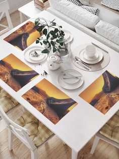 Сервировочные салфетки JoyArty "Корабль выбросило на берег" (32х46 см, 4 шт.)