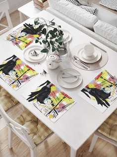 Сервировочные салфетки JoyArty "Прогулка по Парижу" (32х46 см, 4 шт.)