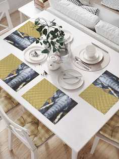 Сервировочные салфетки JoyArty "Ритуальный слон" (32х46 см, 4 шт.)