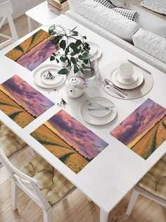 Сервировочные салфетки JoyArty "Дорога через поле" (32х46 см, 4 шт.)