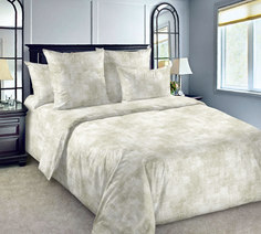 Простыня 1.5-спальная "Ханами комп. 1 беж" перкаль Текс-Дизайн