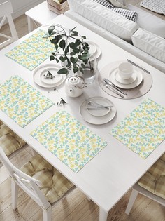 Сервировочные салфетки JoyArty "Полевые цветочки" (32х46 см, 4 шт.)