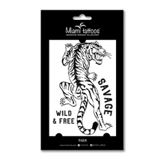 Переводные тату Miami Tattoos Tiger