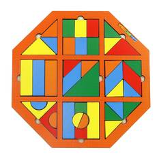 WoodlandToys Головоломка Калейдоскоп. Пламя 083402