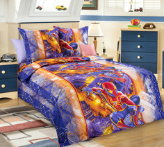 Покрывало детское стеганое "Ультра 1" из бязи 110х140 Текс-Дизайн