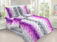 Постельное белье Mercury Home «Графика» 1.5 СП Бязь