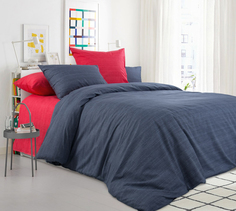Постельное белье Mercury Home «Бушующий вулкан» Евро Перкаль