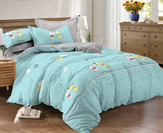 Постельное белье Mercury Home «Wake up» Евро Макси Поплин