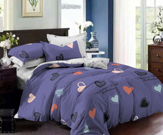 Постельное белье Mercury Home «Valentine» Евро Макси Поплин