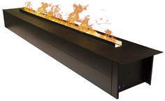 Электрокамин RealFlame Cassette 1000 3D Black Panel, черный