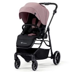 Коляска прогулочная Kinderkraft Vesto Pink