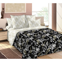 Стеганное покрывало Текс-Дизайн 260x210 см перкаль Сумерки