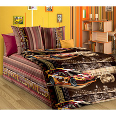 Стеганное покрывало Текс-Дизайн 200x210 см перкаль Неон