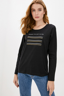Лонгслив женский BLUE SEVEN blue 7 203321 черный 42 EU