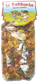 Паста CARA NONNA трехцветные LA FATTORIA (ферма) 500г*12