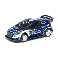 Bburago Машинка металлическая ралли 2017 M-Sport Ford Fiesta WRC Ott Tanak, 1:32 18-41052