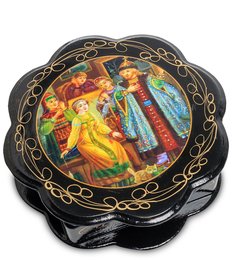 Шкатулка в технике декупаж (19,5х19,5х5,5) Art East