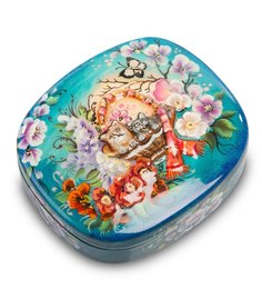 Шкатулка "Сюрприз" 8,5,х7,5 Рыбакова О. Art East