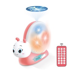 Ночник- проектор Aiden-Kids Улитка красный 001095-2