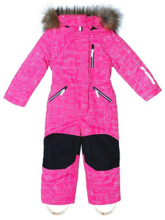 Комбинезон детский NikaStyle 8з4221 розовый неон р.104-56