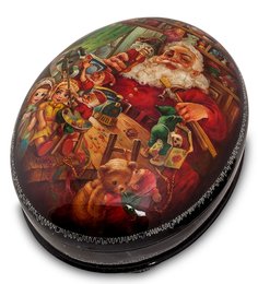 Шкатулка "Помощники Санты" исп. Данченко Art East