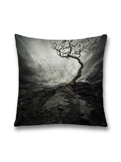 Наволочка декоративная JoyArty "Горное дерево" на молнии, 45x45 см