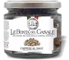 Каперсы LE BONTA DEL CASALE в кристаллах морской соли 130г